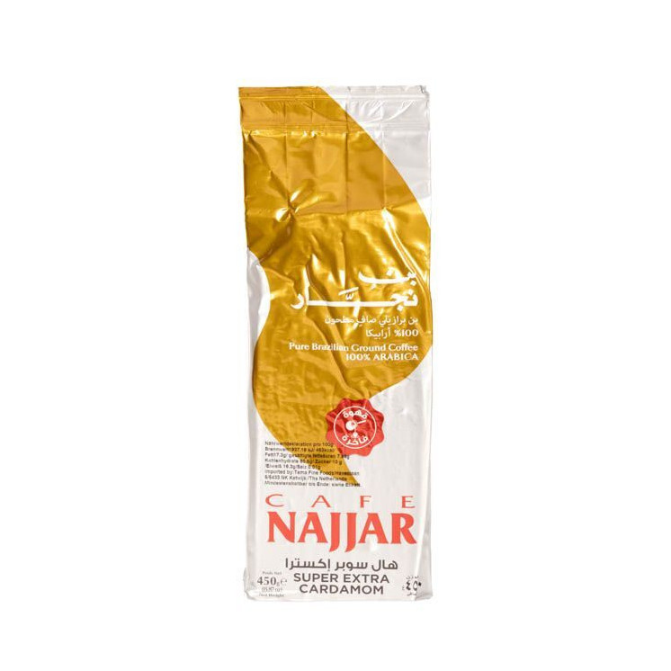 Café 100% Arabica Super Extra Cardamome - NAJJAR - 450gr