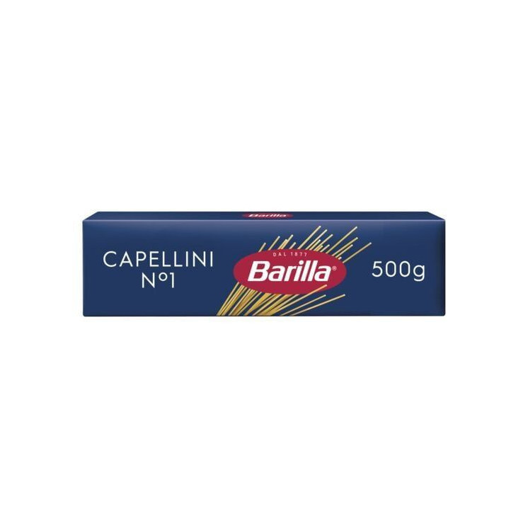 Pâtes Capellini N°1 - BARILLA - 500gr