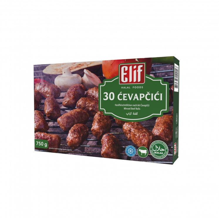 Cevapcici Kofté (Kebab) Surgelé - ELIF - 30p