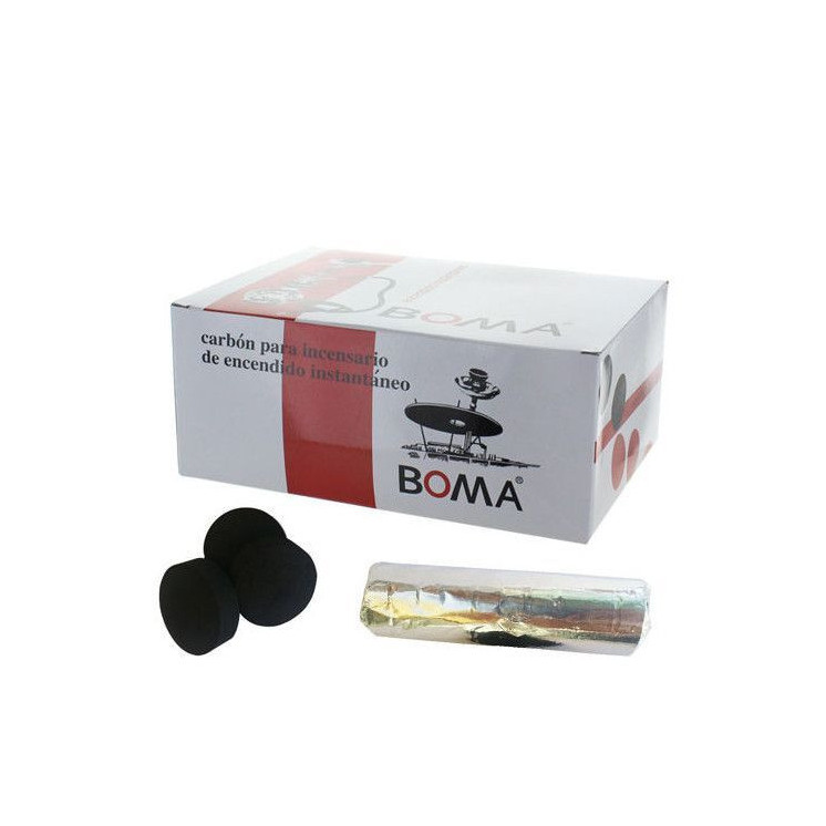 Charbon à Combustion Rapide - BOMA - 10pcs