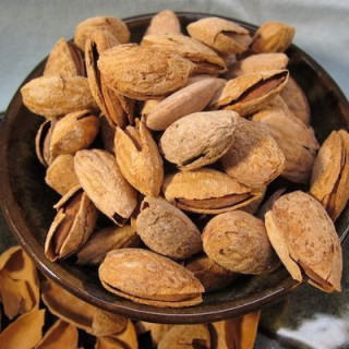 Amandes Avec Peau Grillées et Salées - SHIRIN - 200gr