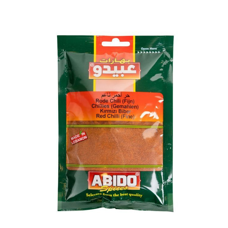 Chili Rouge - ABIDO - 50gr