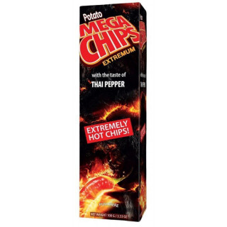 Chips Saveur de Piment Thaï - MEGA CHIPS - 100gr