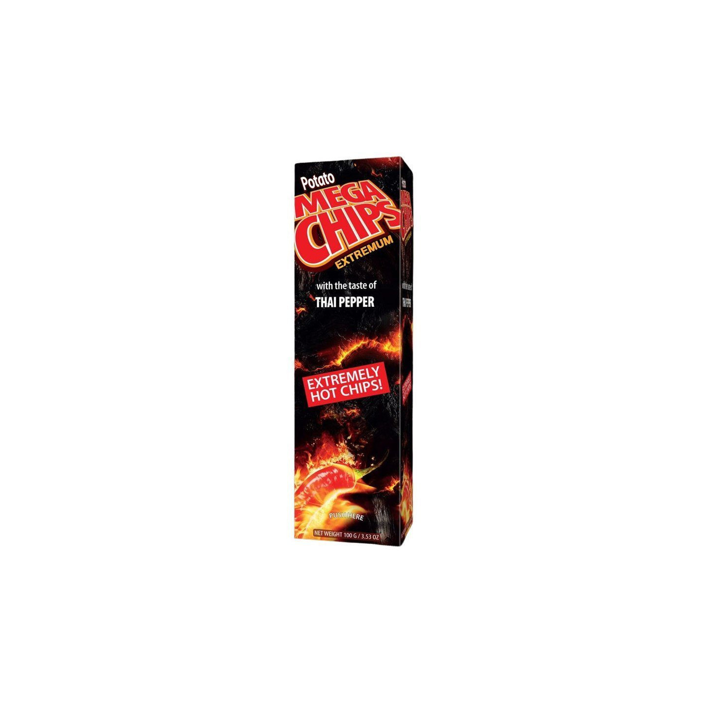 Chips Saveur de Piment Thaï - MEGA CHIPS - 100gr