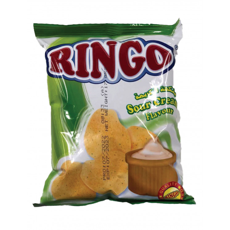 Chips Saveurs de Crème - RINGO - 22gr