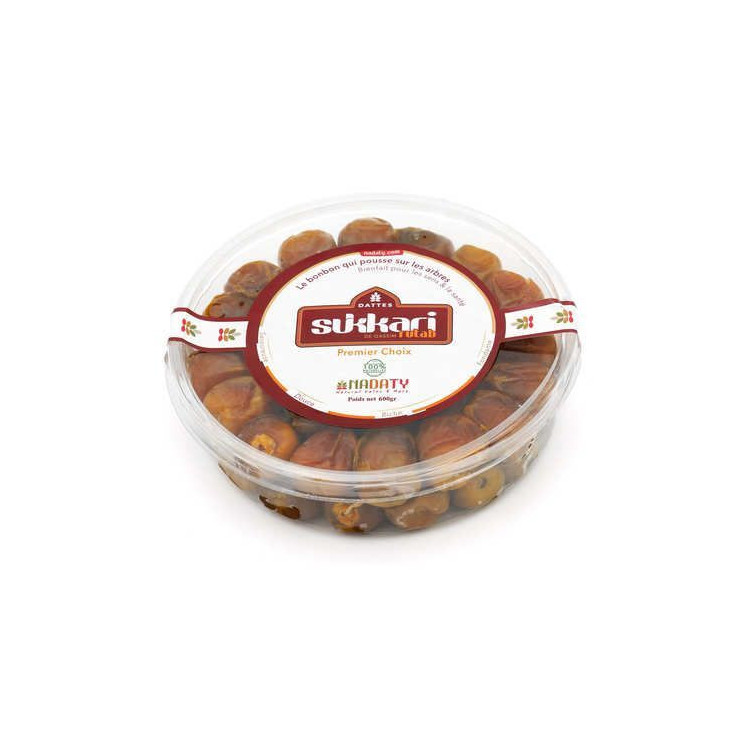 Dattes Sukkari Rutab - NADATY - 200g