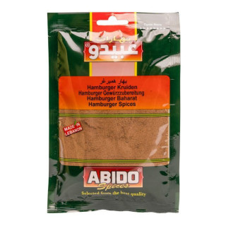 Epices pour Hamburger - ABIDO - 50gr