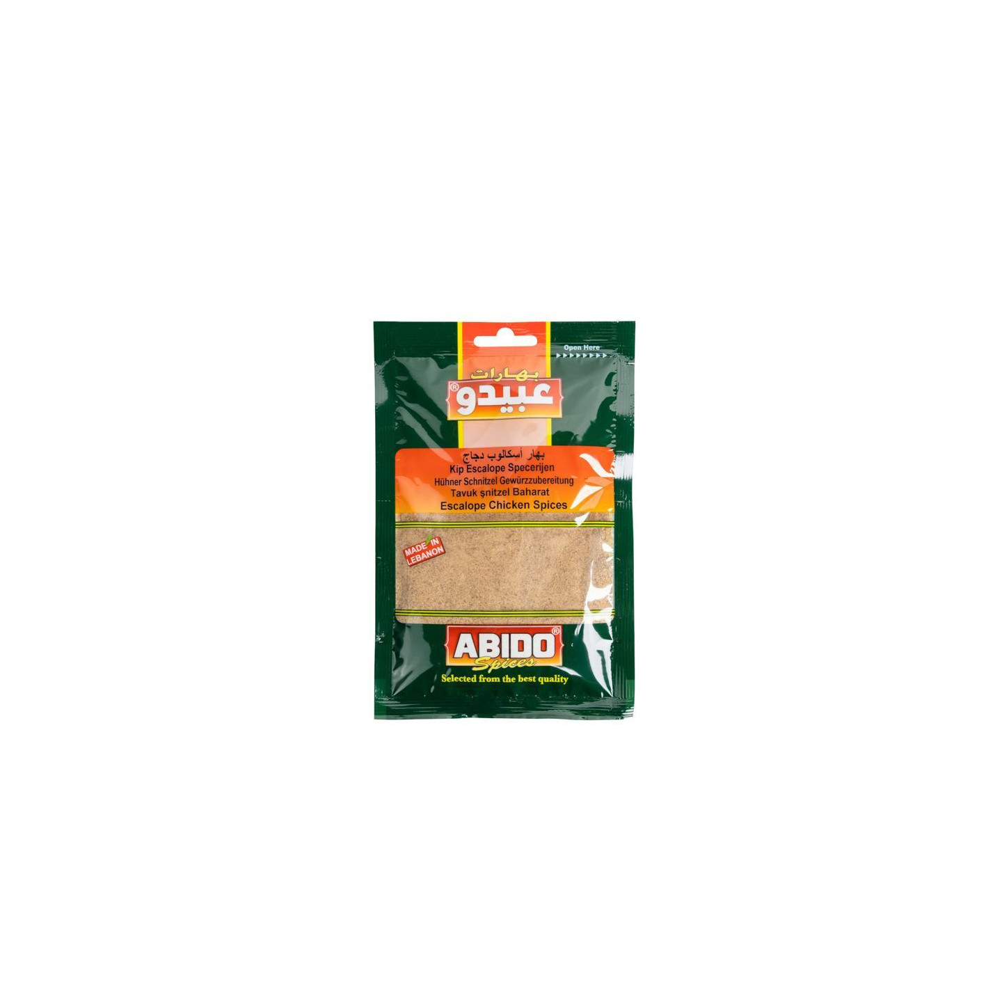 Epices pour Escalopes de Poulet - ABIDO - 50gr