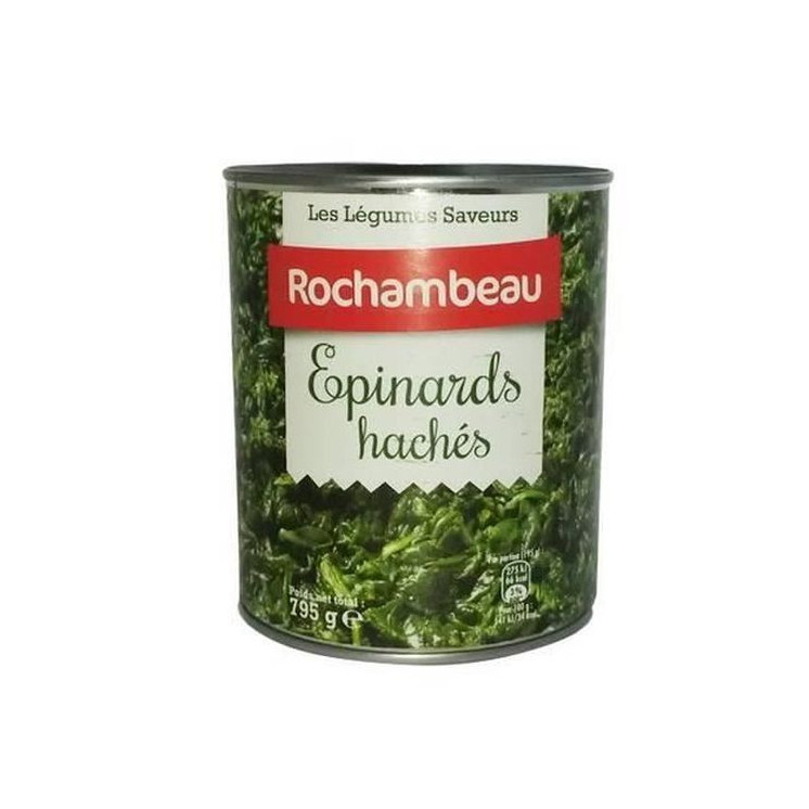 Epinards Hachés - ROCHAMBEAU - 795gr