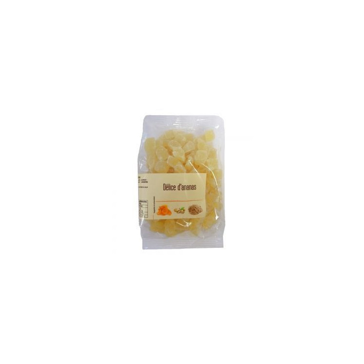 Ananas Déshydraté en Cubes - AGIDRA - 250gr