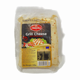 Fromage Grillée au Chili et à l'Ail - HAJDU - 200gr