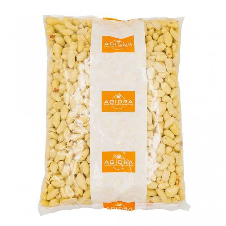 Cacahuètes Blanches (Emondees) - AGIDRA - 1Kg