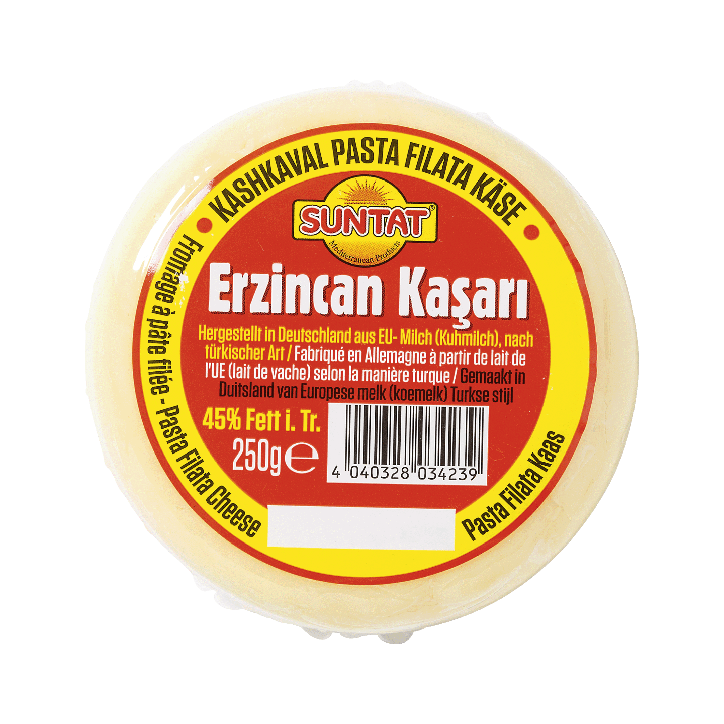 Fromage Kashkaval - SUNTAT - 250gr