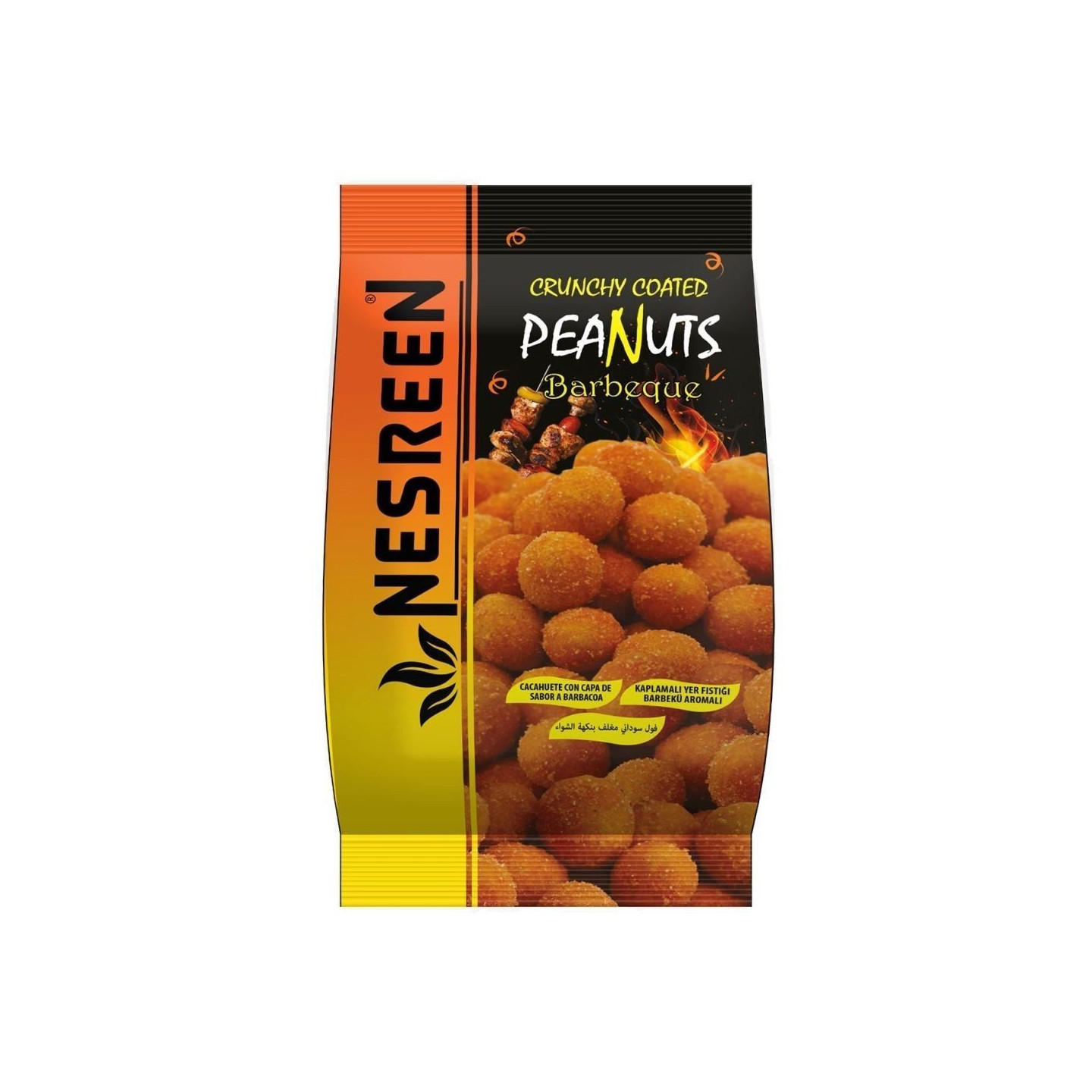 Cacahuètes Enrobées à l'Arome de Barbecue - NESREEN - 100gr