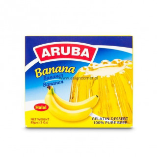 Gelée de Fruits (Jelly) Saveur Banane - ARUBA - 85gr