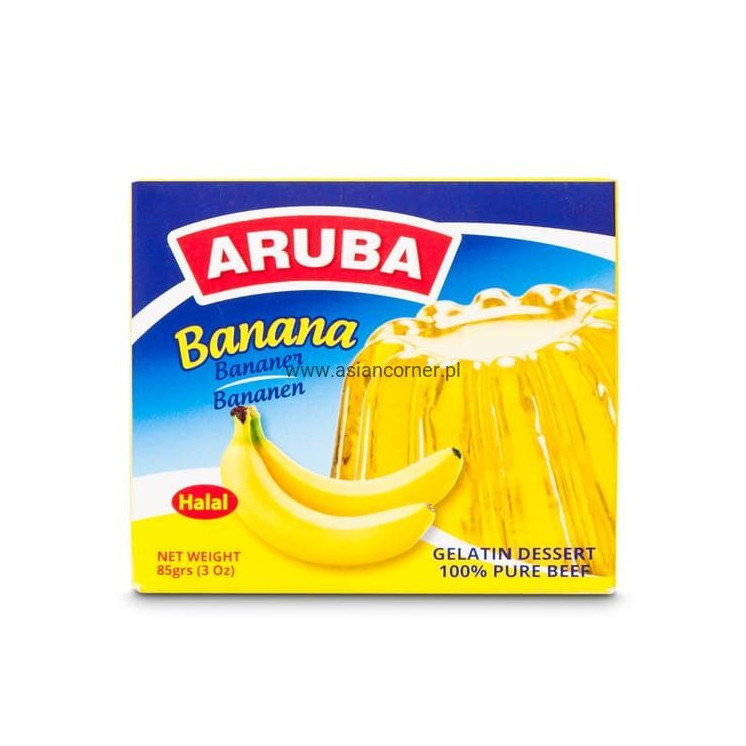 Gelée de Fruits (Jelly) Saveur Banane - ARUBA - 85gr