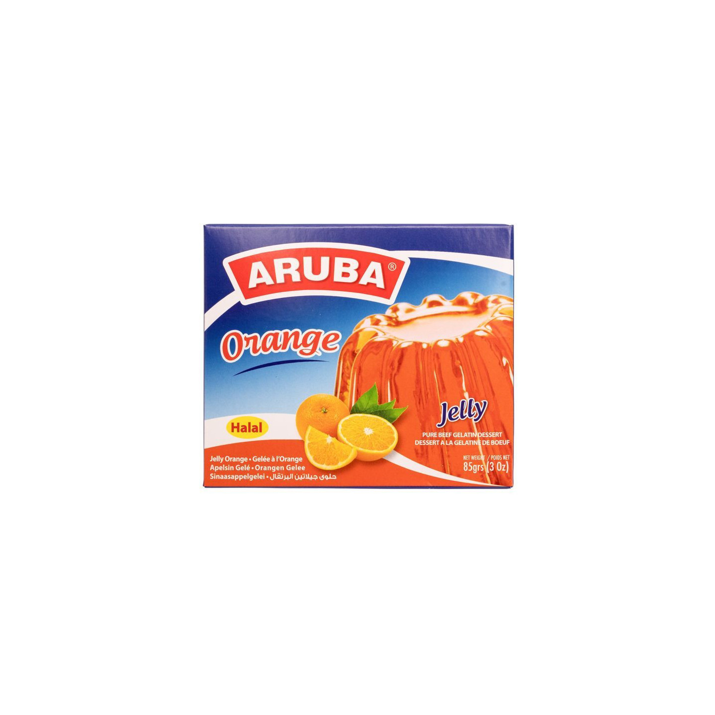 Gelée de Fruits (Jelly) Saveur Orange - ARUBA - 85gr