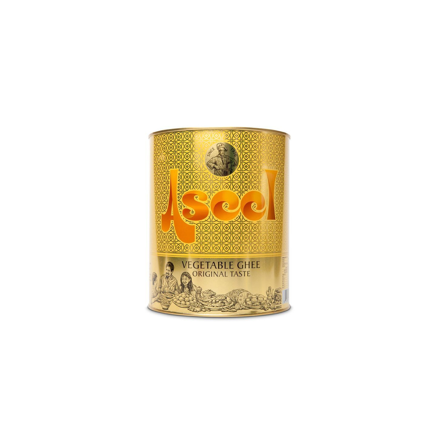 Beurre Clarifié / Ghee / Smen / Samneh (Végétal) - ASEEL - 4L