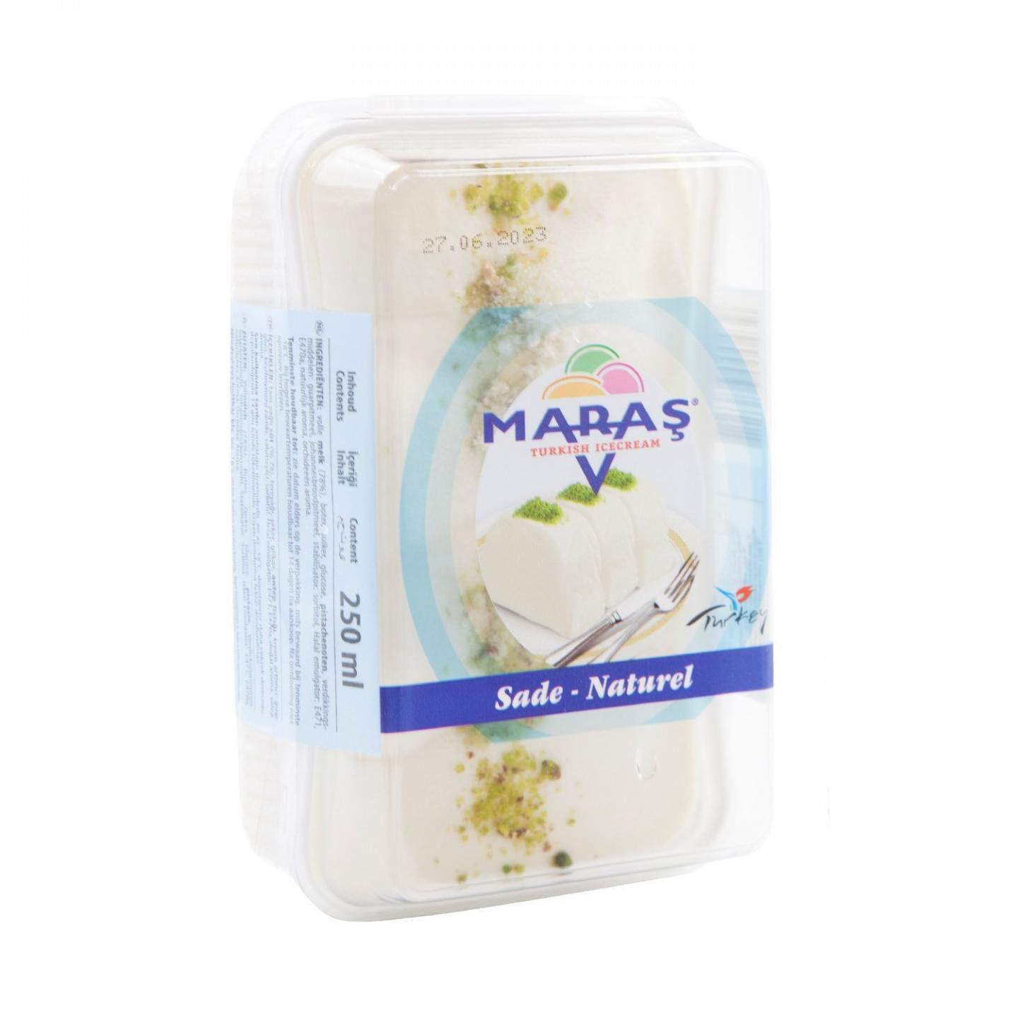 Glace Turque Saveur Orchidée - MARAS - 500 g