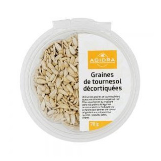 Graines de Tournesol Décortiquées - AGIDRA - 70gr