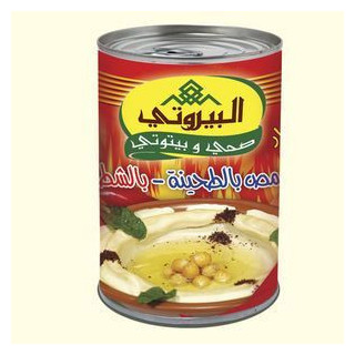 Houmous à la Tahina Chili (Purée de Pois Chiches) - ALBAYROUTY - 380gr