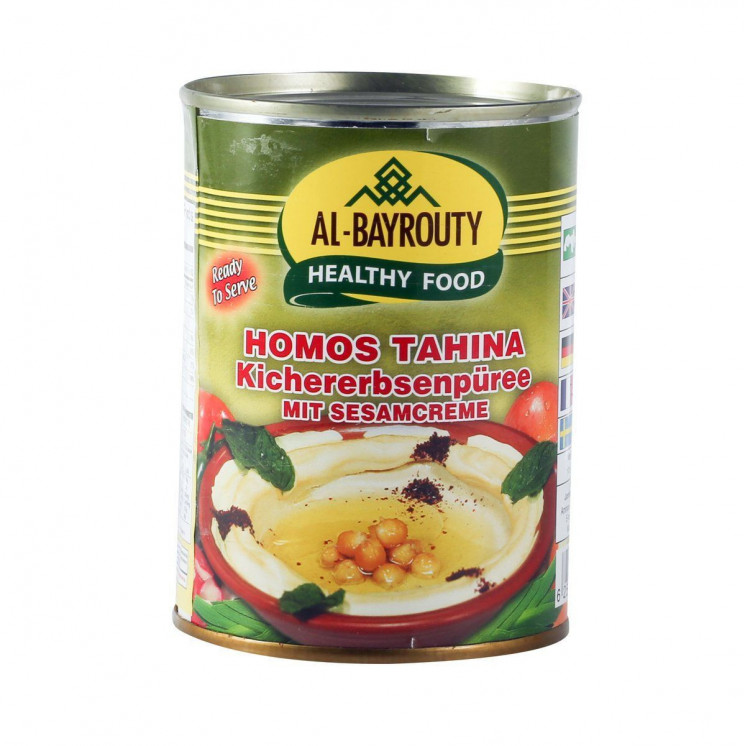 Houmous à la Tahina (Purée de Pois Chiches) - ALBAYROUTY - 380gr