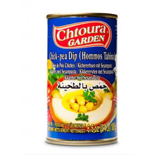 Houmous à la Tahina (Purée de Pois Chiches) - CHTOURA GARDEN - 185gr