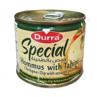 Houmous Extra Tahina (Purée de Pois Chiches) Spécial - DURRA - 220gr