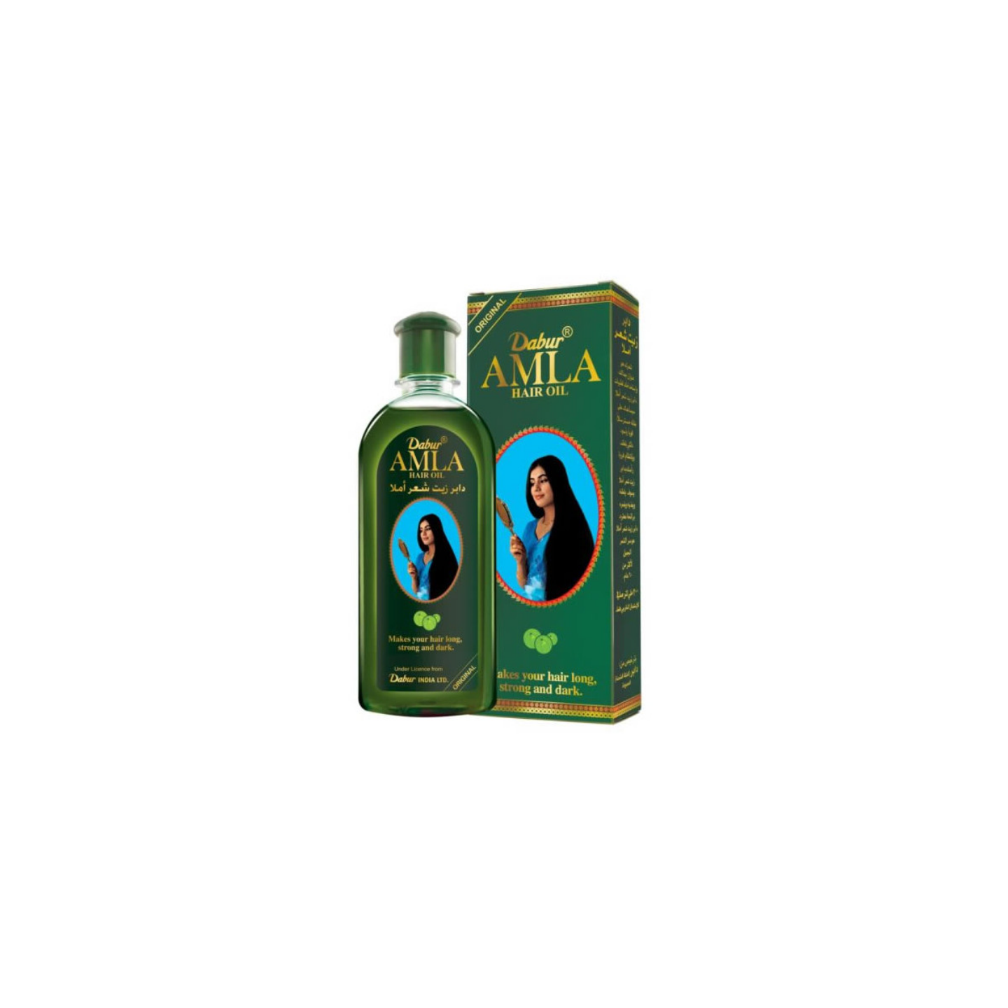 Huile Amla pour Cheveux Lisses et Longs - DABUR - 300ML