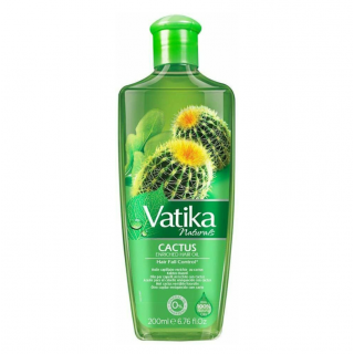 Huile Capillaire Soins Cheveux Enrichi au Cactus - VATIKA - 200ML