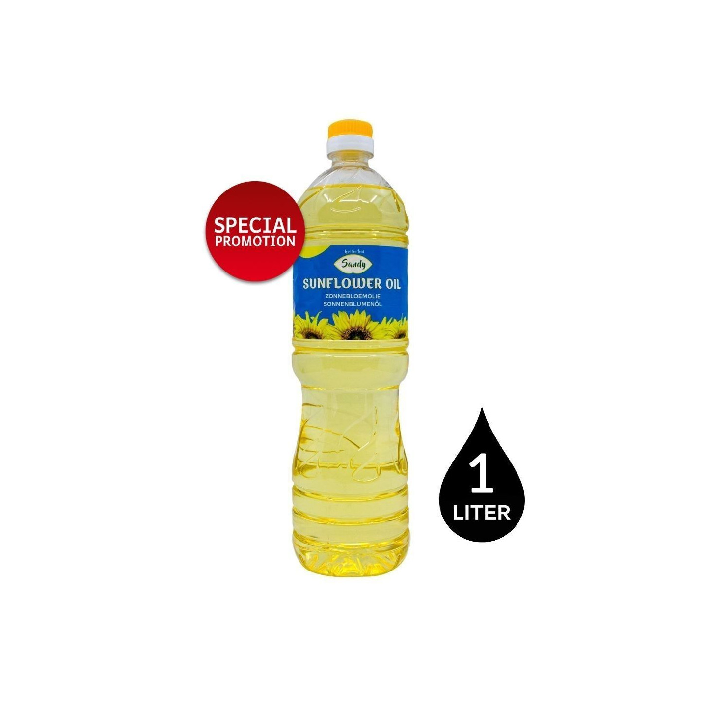 Huile de Tournesol - SANDY  - 1L