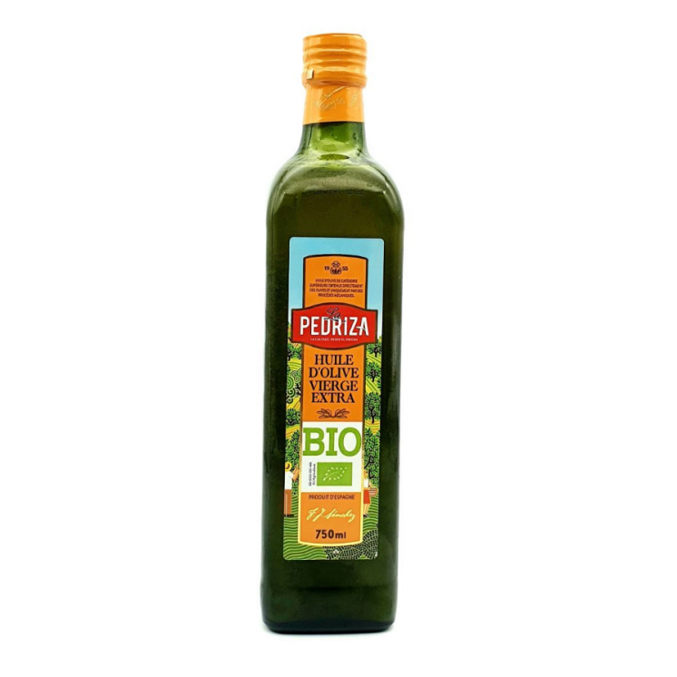 Huile d'Olive Extra Vierge BIO Espagne - PEDRIZA - 750ml