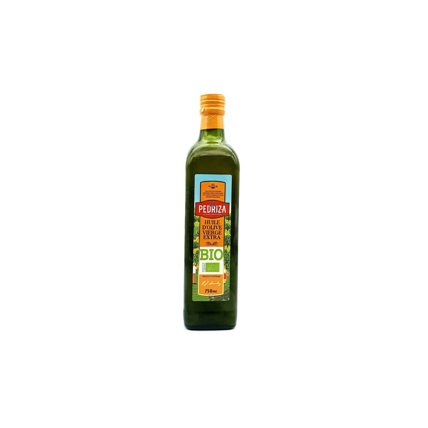 Huile d'Olive Extra Vierge BIO Espagne - PEDRIZA - 750ml