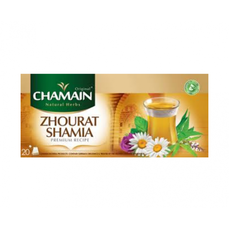 Infusion de Fleurs Levantine (Zhourat) - CHAMAIN - 20 sachets