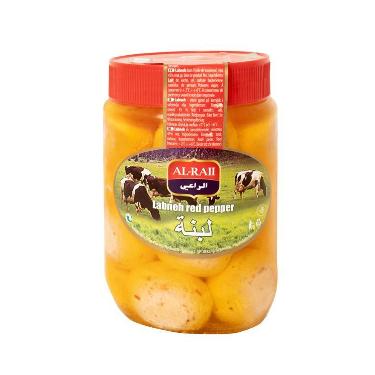 Labneh aux Poivrons Rouges - AL-RAII - 425gr