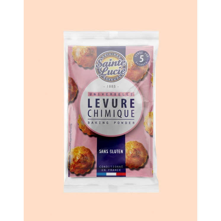 Levure Chimique - SAINTE LUCIE - 5*10gr