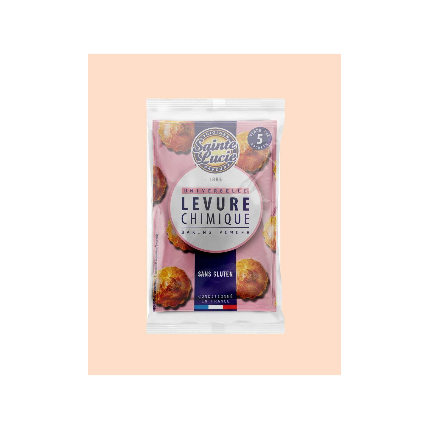 Levure Chimique - SAINTE LUCIE - 5*10gr