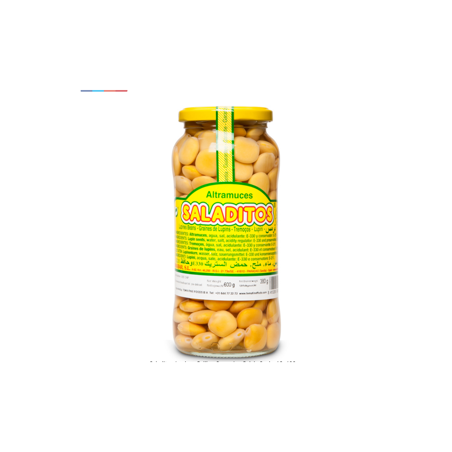 Lupins - SALADITOS - 380gr