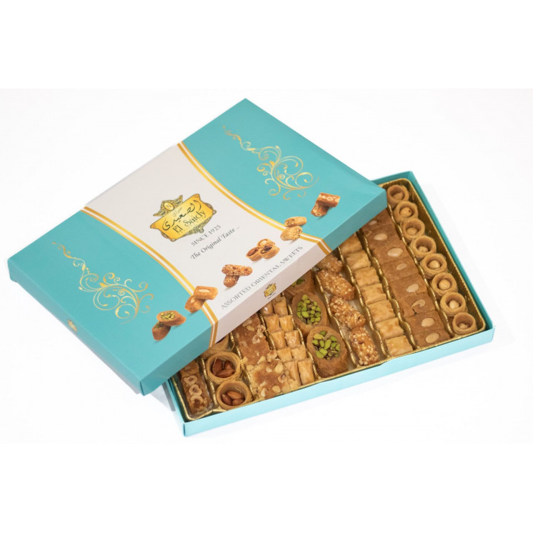 Assortiment de Baklawa (baklava)  - EL SAIDY - 1kg