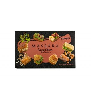 Assortiment de Baklawa (baklava) Express - MASSARA - 750gr